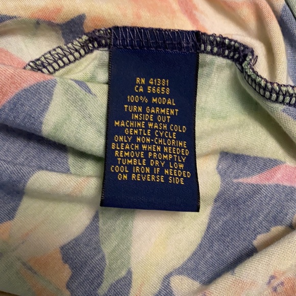 Polo Ralph Lauren flowered T-shirt dress - Picture 7 of 7